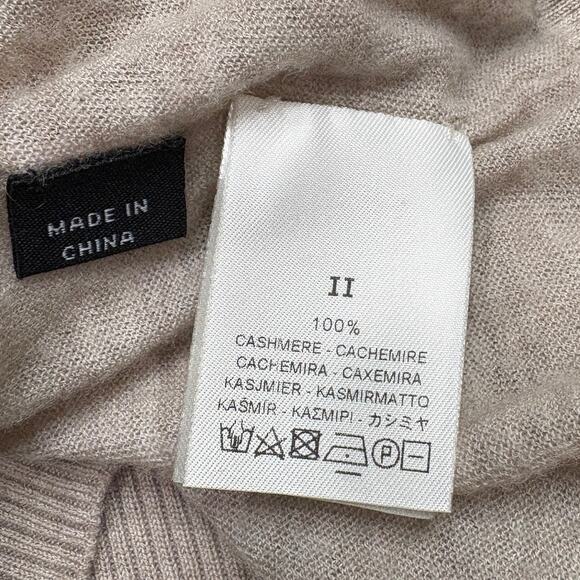 Giada Forte Size US 6 Raglan Sweater 100% Cashmere Neutral Old Money Minimalist - Picture 5 of 13